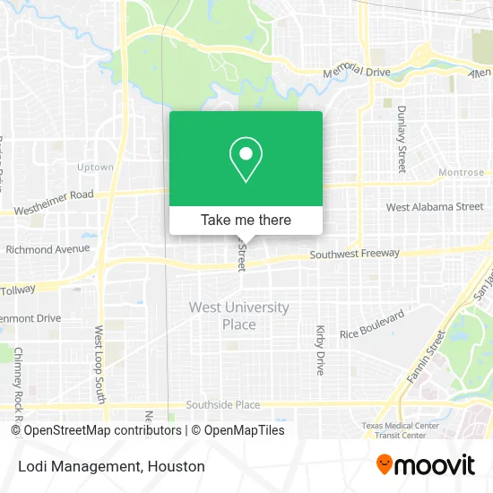 Lodi Management map