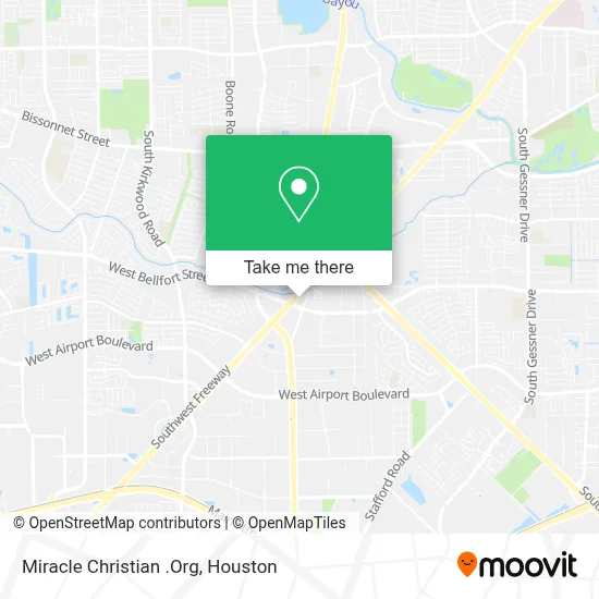 Miracle Christian .Org map