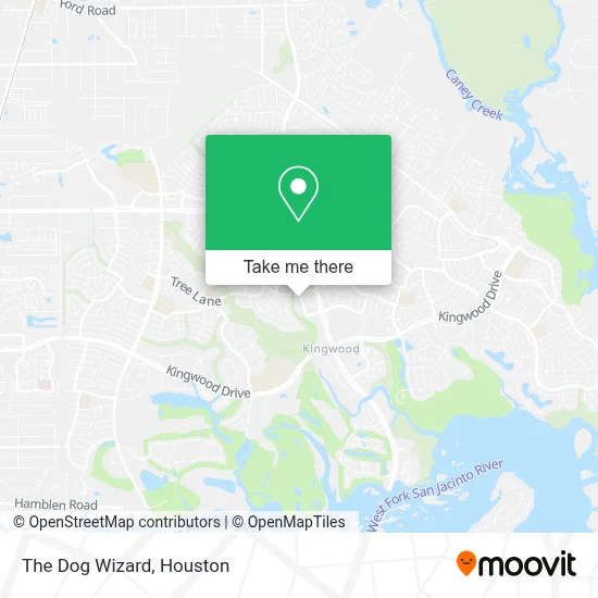 The Dog Wizard map