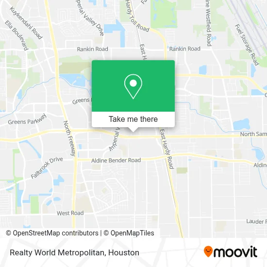 Realty World Metropolitan map