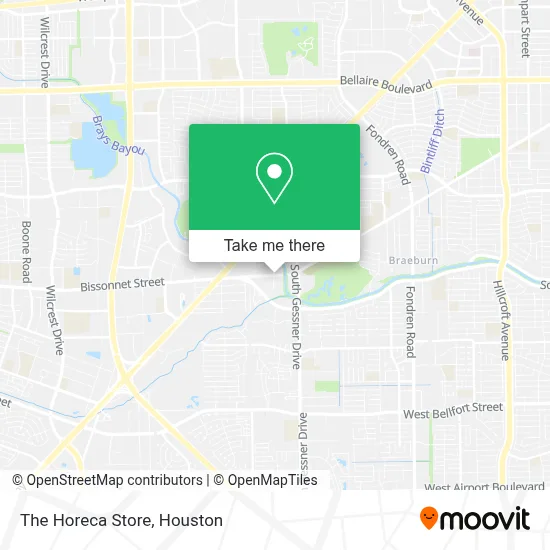 The Horeca Store map