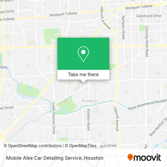 Mobile Alex Car Detailing Service map