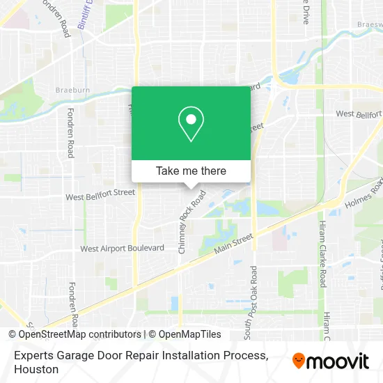 Experts Garage Door Repair Installation Process map