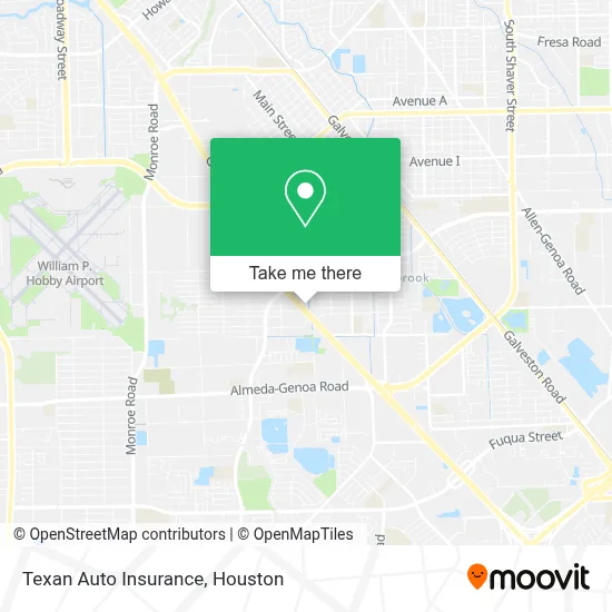 Texan Auto Insurance map