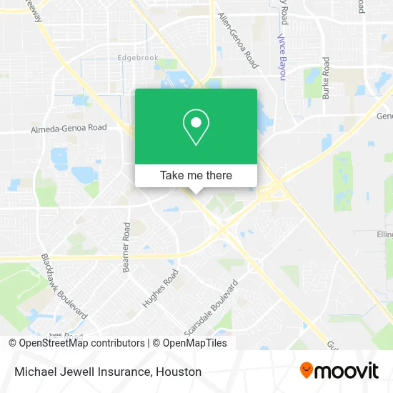 Michael Jewell Insurance map