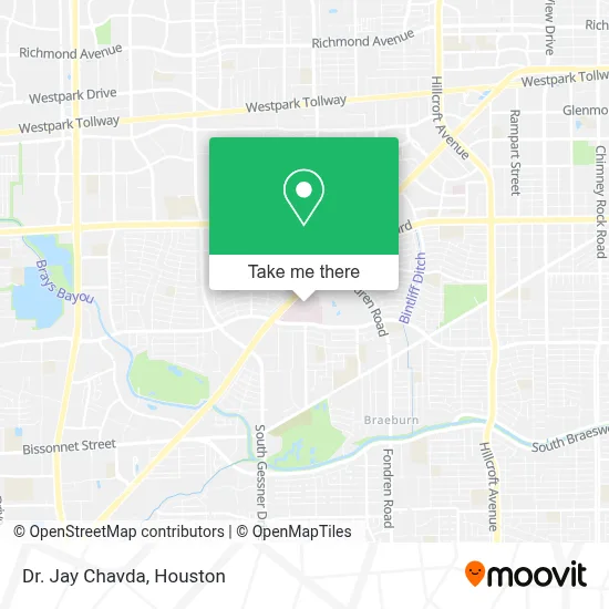 Dr. Jay Chavda map