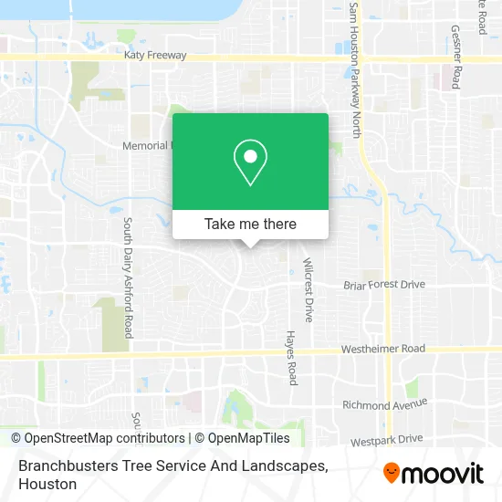 Branchbusters Tree Service And Landscapes map