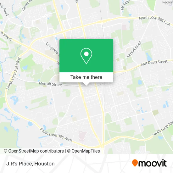 J.R's Place map