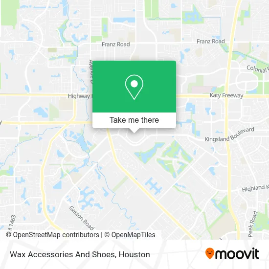 Wax Accessories And Shoes map