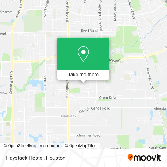 Haystack Hostel map