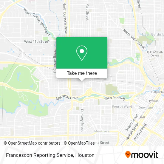 Francescon Reporting Service map