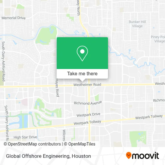 Global Offshore Engineering map