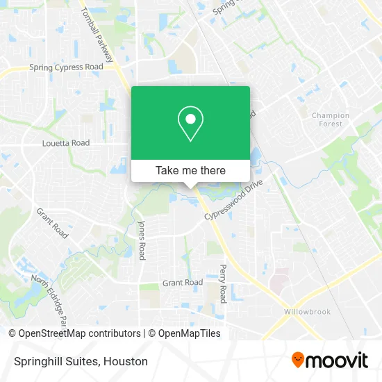 Springhill Suites map