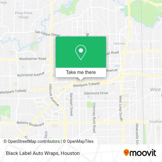 Black Label Auto Wraps map