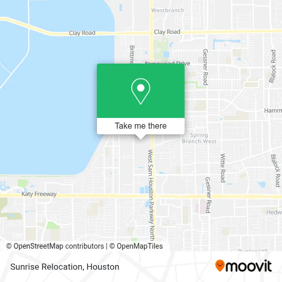 Sunrise Relocation map