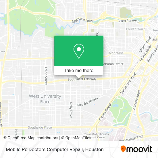 Mobile Pc Doctors Computer Repair map