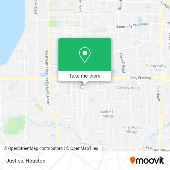 Justice map