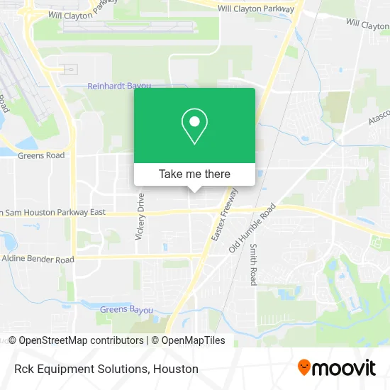 Mapa de Rck Equipment Solutions