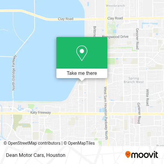 Dean Motor Cars map