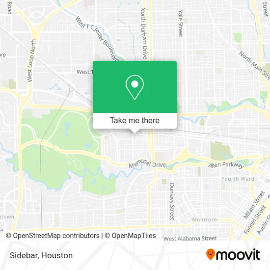 Sidebar map