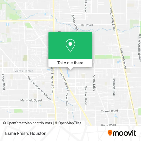 Esma Fresh map