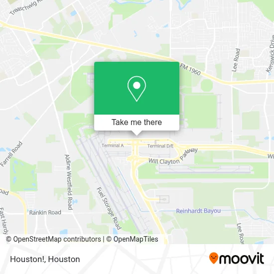 Houston! map