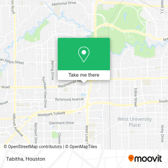 Tabitha map