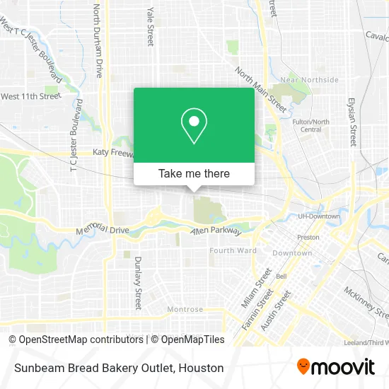 Sunbeam Bread Bakery Outlet map
