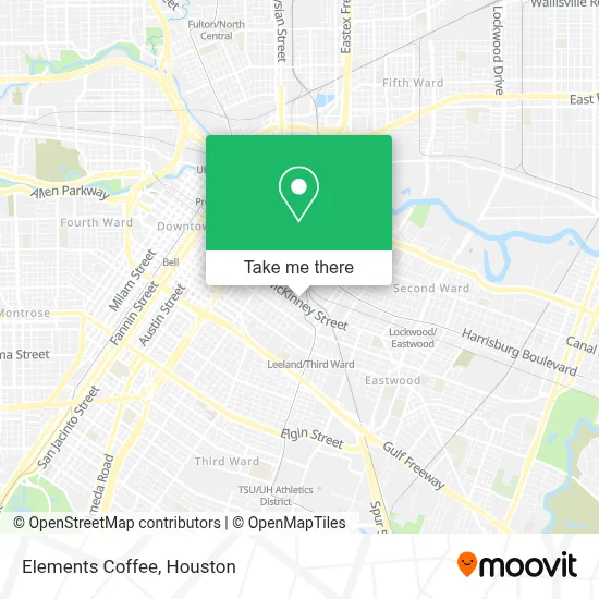 Elements Coffee map