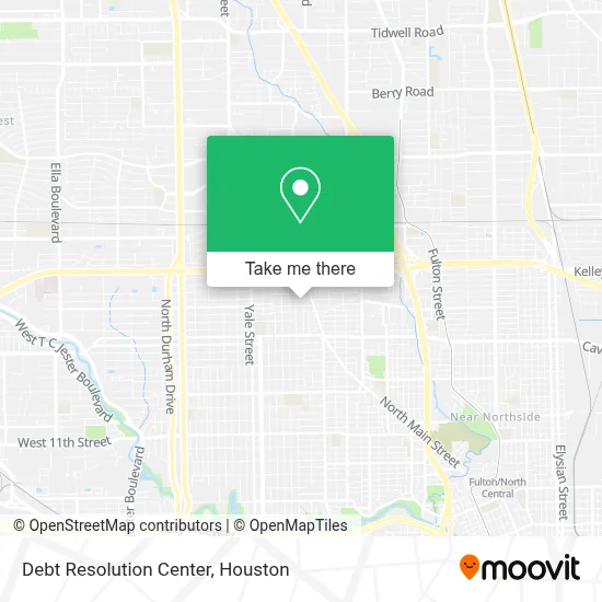 Debt Resolution Center map