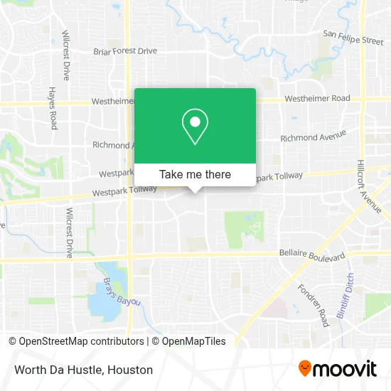 Worth Da Hustle map