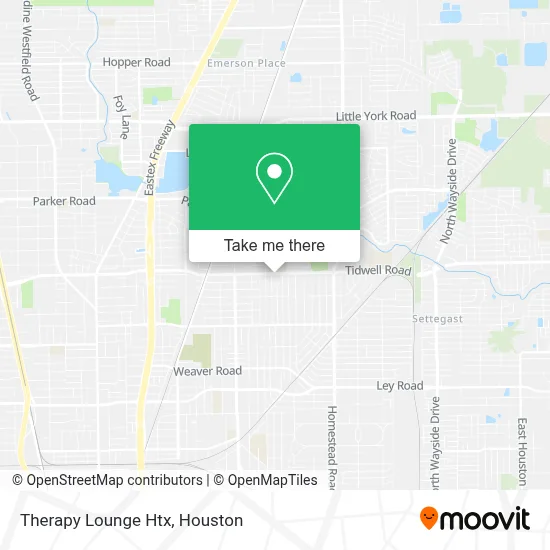 Therapy Lounge Htx map