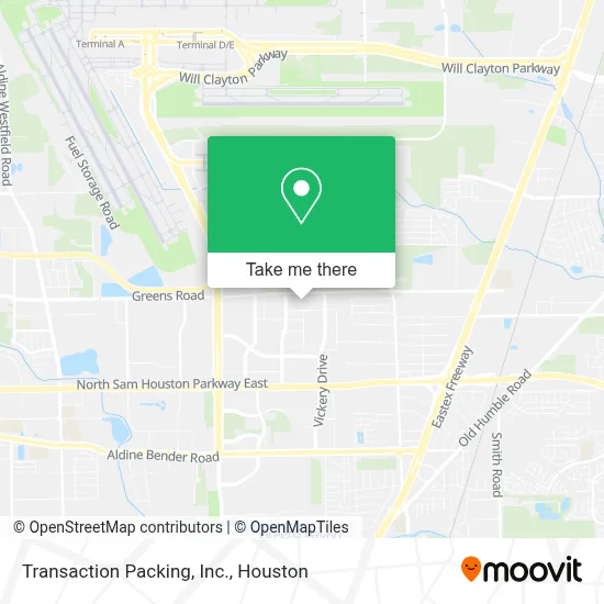 Transaction Packing, Inc. map