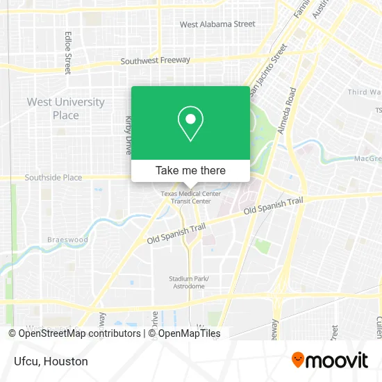 Ufcu map