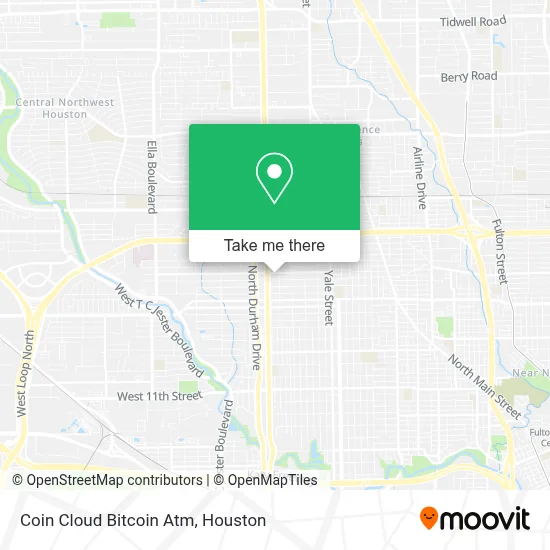 Coin Cloud Bitcoin Atm map