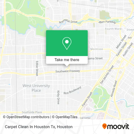 Carpet Clean In Houston Tx map