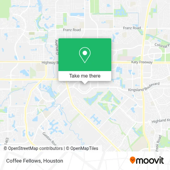 Coffee Fellows map
