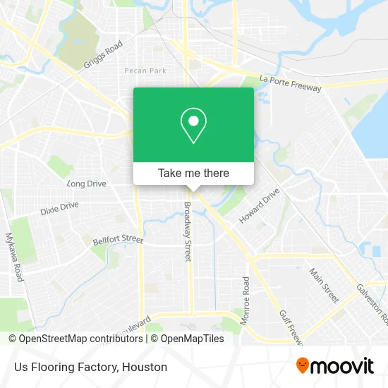 Us Flooring Factory map