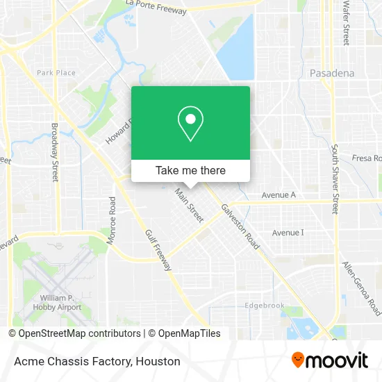 Acme Chassis Factory map