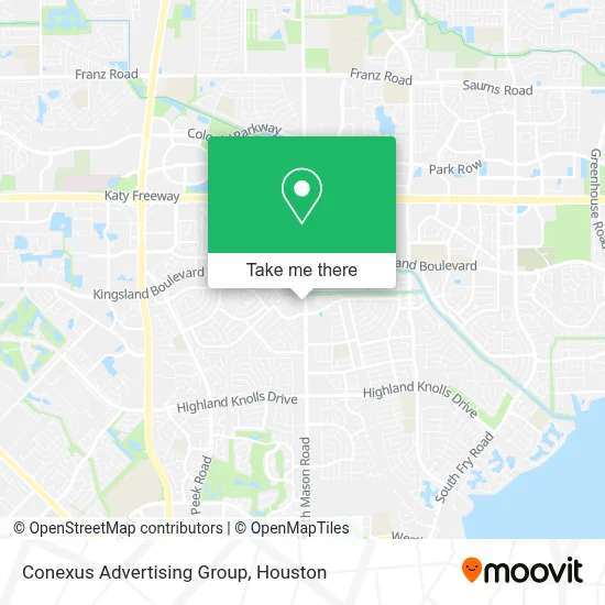 Conexus Advertising Group map