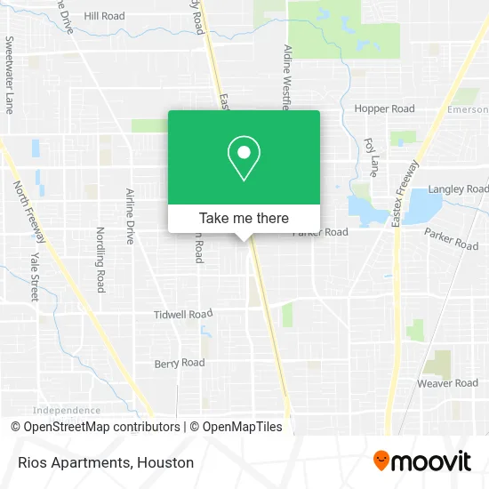 Rios Apartments map