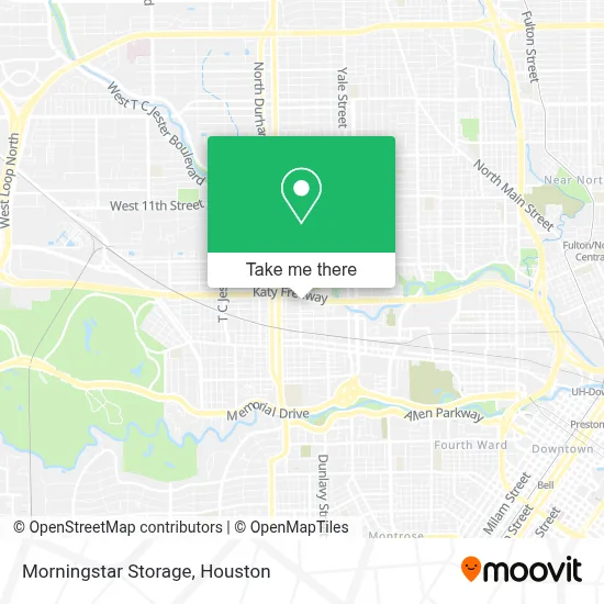 Morningstar Storage map