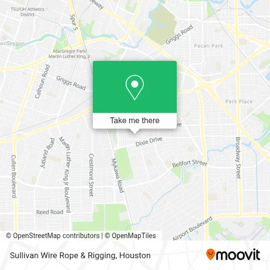 Sullivan Wire Rope & Rigging map