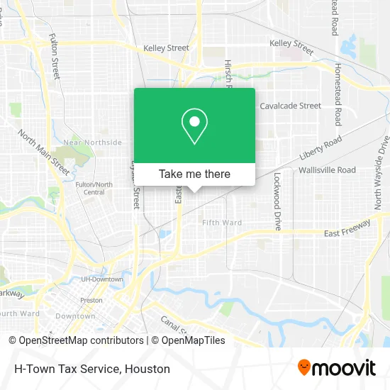 H-Town Tax Service map