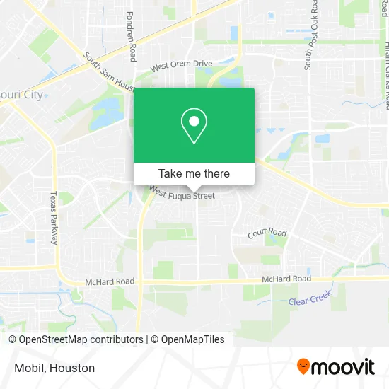 Mobil map