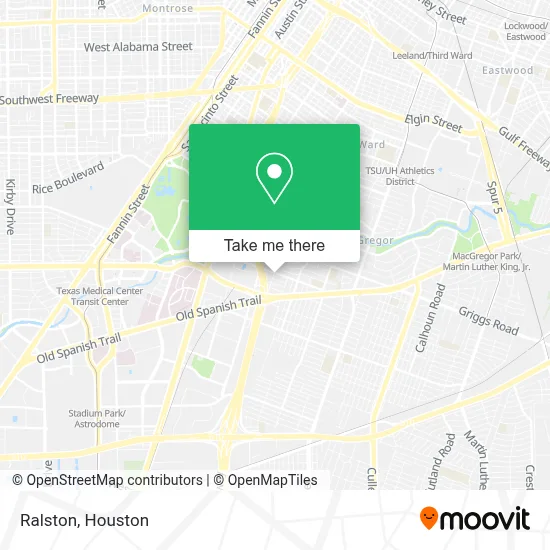 Mapa de Ralston