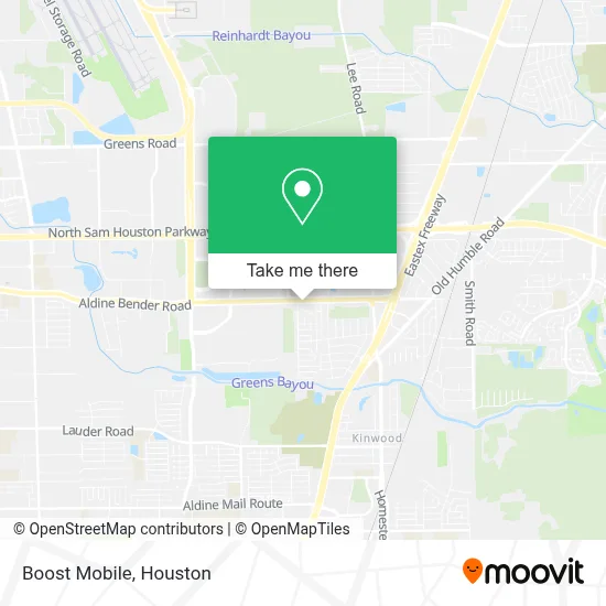 Boost Mobile map