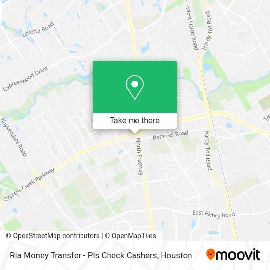 Ria Money Transfer - Pls Check Cashers map