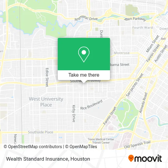 Wealth Standard Insurance map