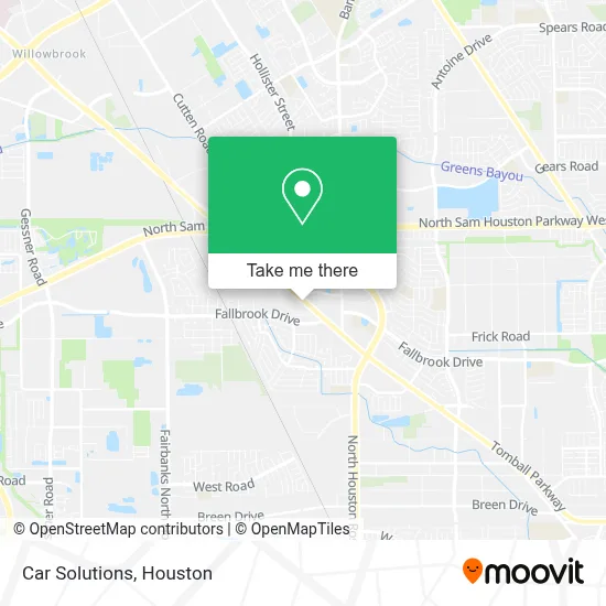 Car Solutions map